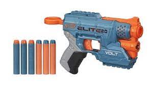 Conheça o Brinquedo Lança Dardos Nerf Elite 2 0 Volt SD 1 6 Dardos