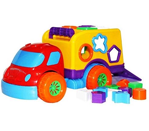 Carrinho Robustus Divertoys: Brinquedo Educativo para Bebê