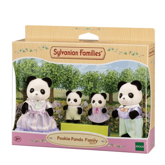 Família dos Pandas Graciosos Sylvanian Families