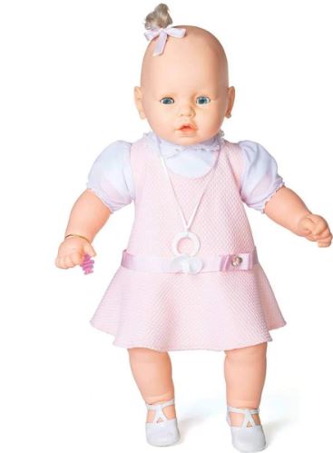 Boneca Gravida E Bebê Filhinha Loira Vestido Rosa : :  Brinquedos e Jogos