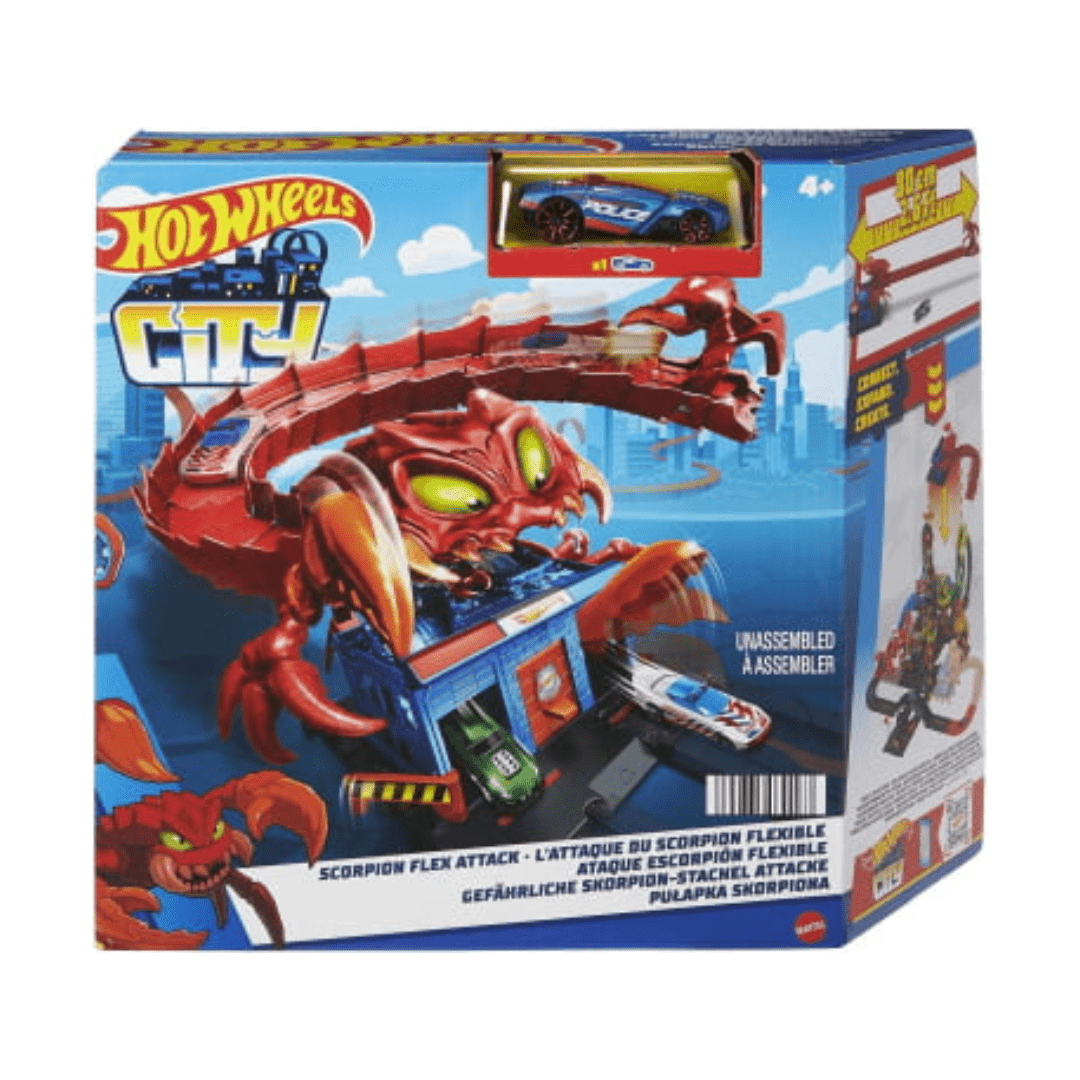 TESTANDO A NOVA PISTA HOT WHEELS ATAQUE DO ESCORPIÃO!! 