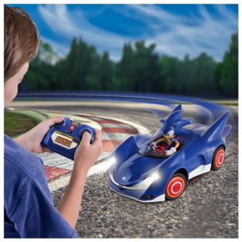 Carro Sonic 7 Funções com Luzes - Fun Divirta-se