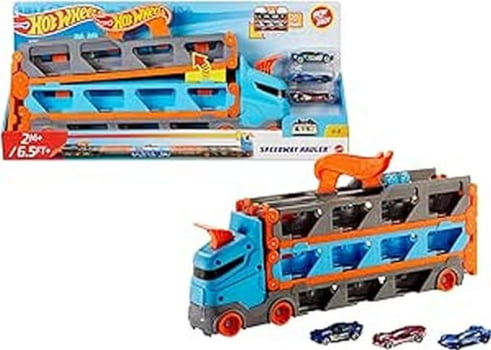 Caminhão Guincho Hot Wheels – Pista de Corrida Transformável