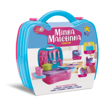 MINHA MALETINHA COOK TOP - MALETA C/ACESSORIOS