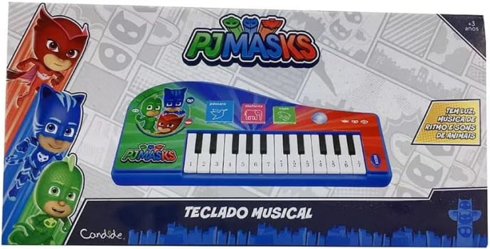 TECLADO MUSICAL PJMASKS 1732
